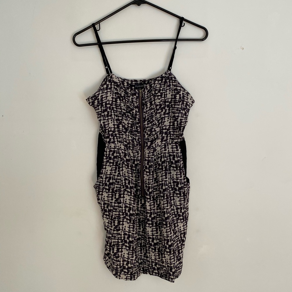 Forever 21 Front Zip Dress